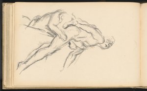 Studium „Milo z Krotony” Pugeta autorstwa Paul Cézanne
