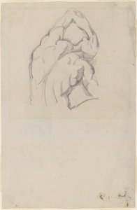 Studium „Ecorché” [odbyt] autorstwa Paul Cézanne