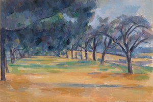 Aleja w Marines autorstwa Paul Cézanne
