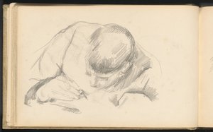 Pisanie syna artysty autorstwa Paul Cézanne