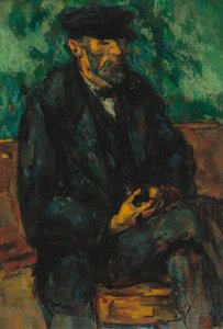 Ogrodnik Vallier, 1906. autorstwa Paul Cézanne
