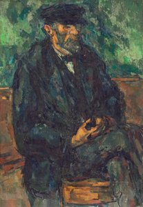 Ogrodnik Vallier, 1906 autorstwa Paul Cézanne