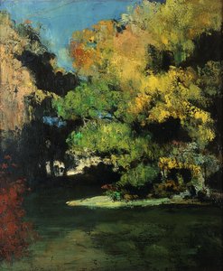 Polana, ok.1867 autorstwa Paul Cézanne