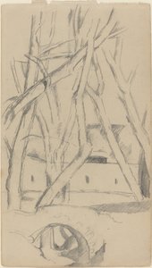 Mały Most [recto] autorstwa Paul Cézanne