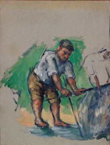 Wiertnik studni (Le Foreur) autorstwa Paul Cézanne