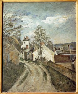Dom doktora Gacheta w Auvers (olej na płótnie) autorstwa Paul Cézanne