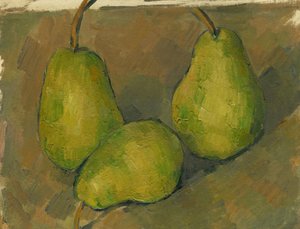 Trzy gruszki, 18781879. autorstwa Paul Cézanne