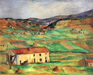 Okolice Gardanne autorstwa Paul Cézanne