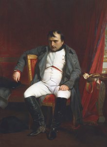 Napoleon pod Fontainebleau podczas pierwszej abdykacji – 31 marca 1814, 1845 autorstwa Paul Delaroche