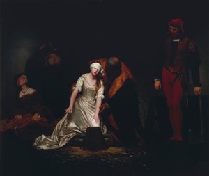 „Egzekucja Lady Jane Grey”, 1834.