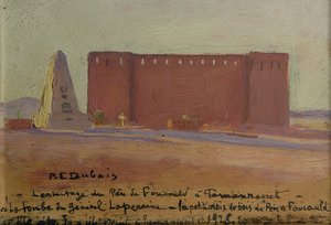 Pustelnia Ojca Charlesa Eugeniusza de Foucauld (1858-1916) w Tamanrasset autorstwa Paul Elie Dubois