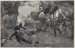 Wojna 1870-1871 - w bitwie pod Woerth (lub bitwie pod Froeschwiller Woerth, Froeschwiller-Woerth), 6 sierpnia