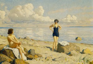 Na plaży,