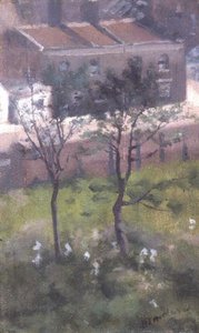 Taras Edith, Chelsea (panel) autorstwa Paul Fordyce Maitland