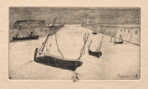 Sześć akwafort: Treport