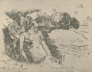 Anioły dla wszystkich, 1936 autorstwa Paul Gauguin