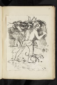Przed i po - Powrót z polowania autorstwa Paul Gauguin