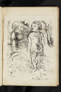 Przed i po - Te tamari („Dziecko”) autorstwa Paul Gauguin