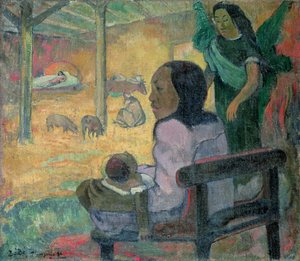 Bądź Be (Narodzenie) autorstwa Paul Gauguin