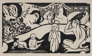 Bądź zakochany, a będziesz szczęśliwy autorstwa Paul Gauguin