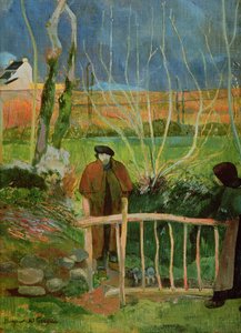 Witaj Monsieur Gauguin, ok.1889 (olej na płótnie) autorstwa Paul Gauguin
