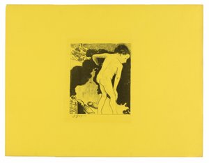 Bretońscy Kąpiący, z Apartamentu Volpini autorstwa Paul Gauguin
