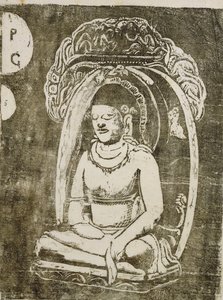 Budda; Budda, 1895-1903 autorstwa Paul Gauguin