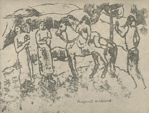Zmiana miejsca zamieszkania, 1936 autorstwa Paul Gauguin