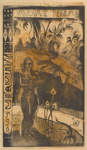 Wspaniała kraina, 1893-94. autorstwa Paul Gauguin