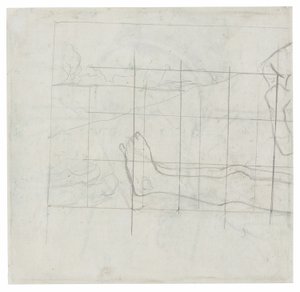 Projekt dla Jardiniere: toaleta autorstwa Paul Gauguin