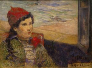Narzeczona autorstwa Paul Gauguin