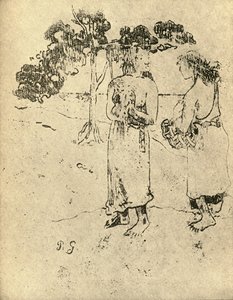 Rysunek, 1936 autorstwa Paul Gauguin