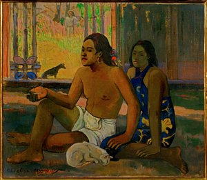 Eiahe Ohipa (olej na płótnie) autorstwa Paul Gauguin