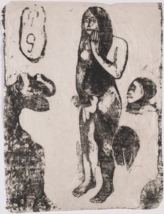 Ewa, 1898-1899. autorstwa Paul Gauguin