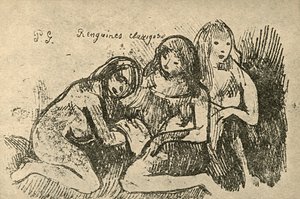 Figury, 1936 autorstwa Paul Gauguin