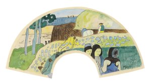 Francuski: Scène bretonne autorstwa Paul Gauguin