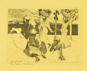 Heuschrecken und Ameisen: Ein Souvenir aus Martinique autorstwa Paul Gauguin