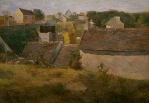 Domy w Vaugirard autorstwa Paul Gauguin