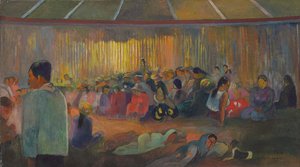 Dom Pieśni autorstwa Paul Gauguin