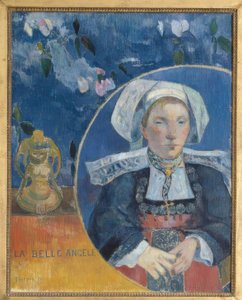 Piękna Angele autorstwa Paul Gauguin