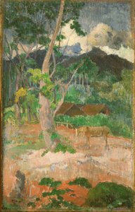 Krajobraz z koniem autorstwa Paul Gauguin