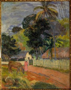 krajobraz autorstwa Paul Gauguin