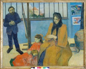 Warsztat Schuffeneckera autorstwa Paul Gauguin