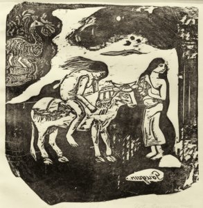 Uprowadzenie Europy autorstwa Paul Gauguin