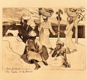 Cykady i mrówki autorstwa Paul Gauguin