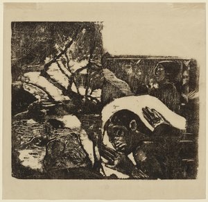 Życzenia Tupapau autorstwa Paul Gauguin