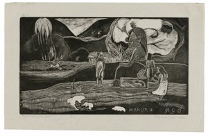 Maruru (Ofiary Wdzięczności), z Noa Noa Suite autorstwa Paul Gauguin