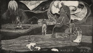 Maruru (Ofiary wdzięczności) autorstwa Paul Gauguin