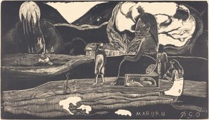 Maruru (Dziękuję) autorstwa Paul Gauguin