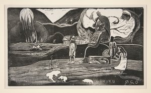 Maruru; Dziękuję - Dar wdzięczności autorstwa Paul Gauguin